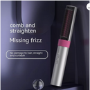 Escova Alisadora Elétrica Bivolt - Preta