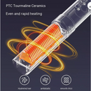 Escova Alisadora Elétrica Bivolt - Preta