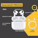 AirPods Pro 3 – Fone Premium com Cancelamento de Ruído e Estojo Lightning (24h Bateria)