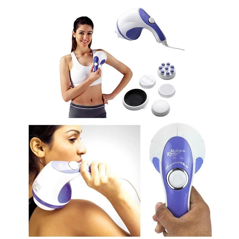 Drenagem Linfática Massageador Orbital Spin Relax Premium